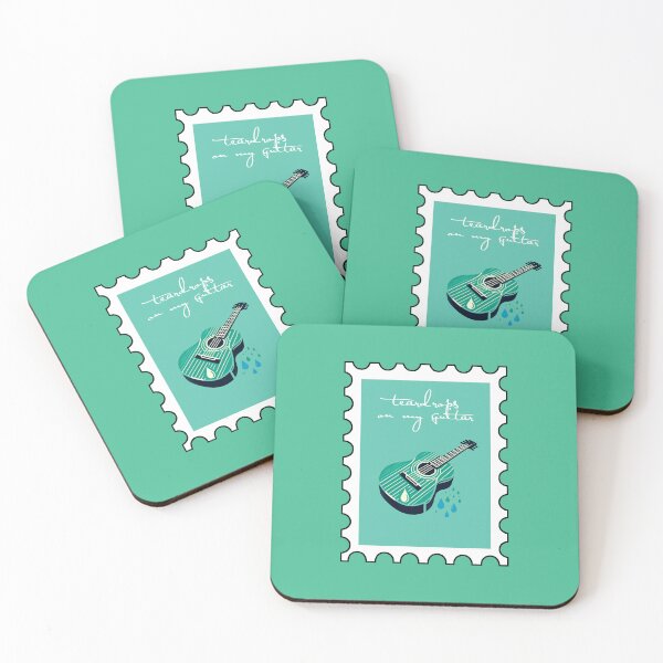 Item preview, teardrops on my guitar (taylors version) stamp designed and sold by sadieillust.