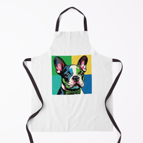 Artikelvorschau, Stilvolle Französische Bulldogge in der Pop Art: Ein farbenfroher Charakter entworfen und verkauft von x-topia.