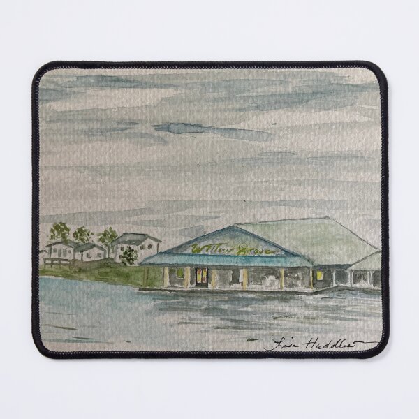Item preview, Willow Grove Marina designed and sold by LisaHuddlestonArt.