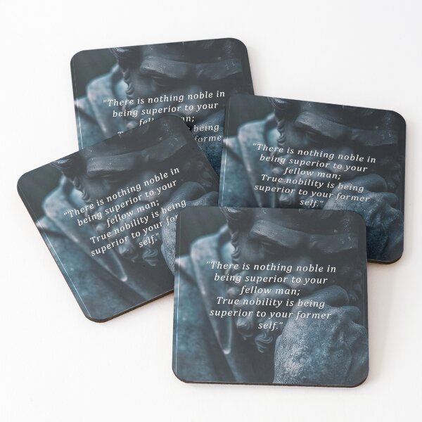 Item preview, No Nobility in Competition - Stoicism Quotes designed and sold by Patryk Wiatrowski.