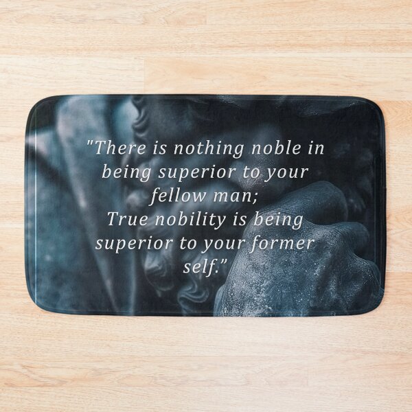 Item preview, No Nobility in Competition - Stoicism Quotes designed and sold by Patryk Wiatrowski.