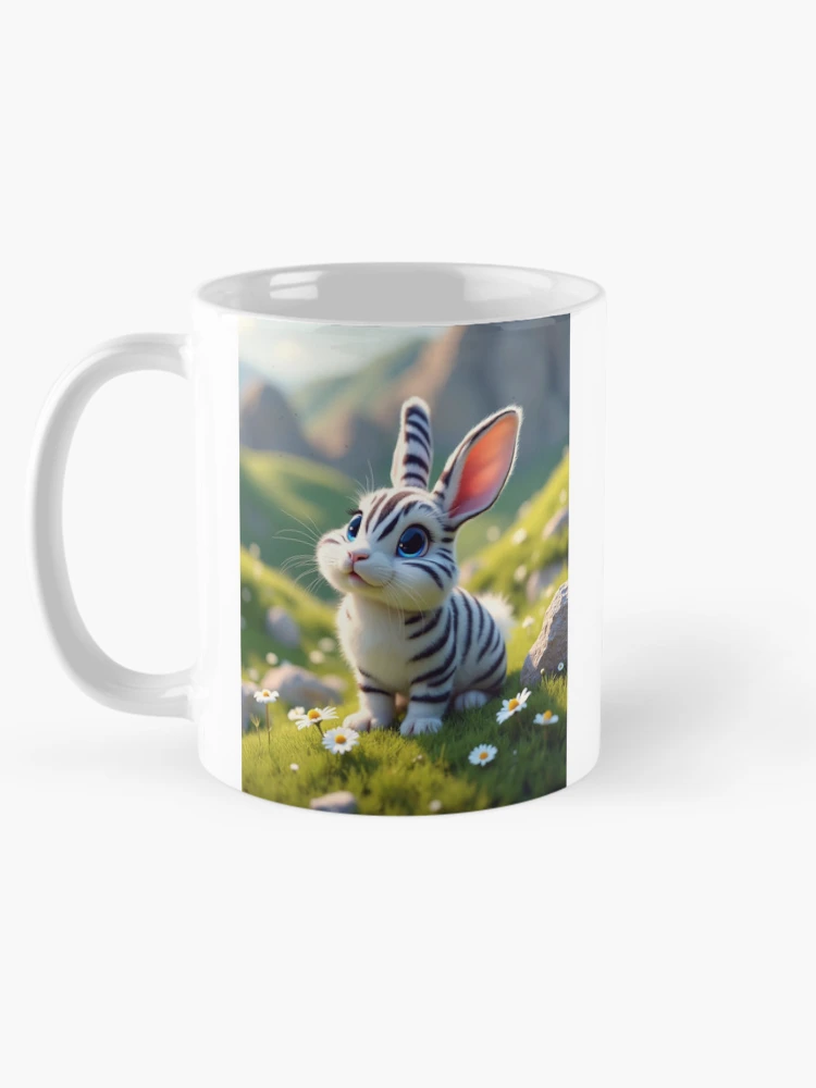 Thumbnail 5 of 6, Coffee Mug, Adorable Spring Rabbit designed and sold by m-y-A-I-A-R-T-.