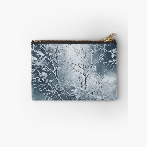 Item preview, snow dusted branches with icy textures designed and sold by Designbes.