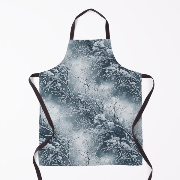 Item preview, snow dusted branches with icy textures designed and sold by Designbes.