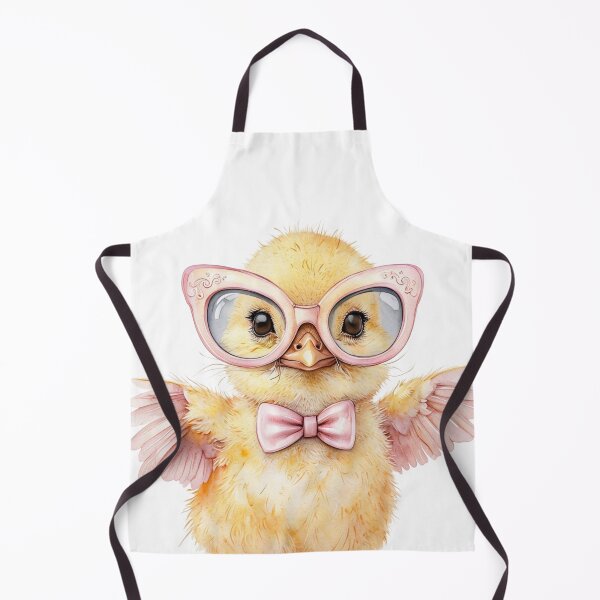 Item preview, Cute Chick with Glasses designed and sold by CreatedbyKandJ.