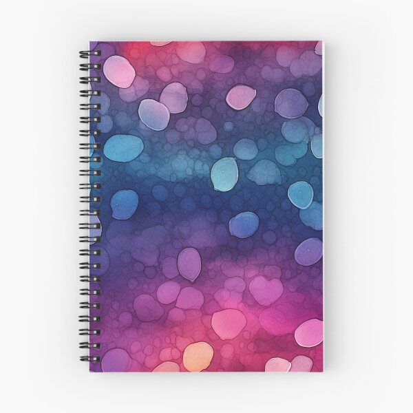 Item preview, Dark cosmic multicolor abstract watercolor designed and sold by DigitaICraft.