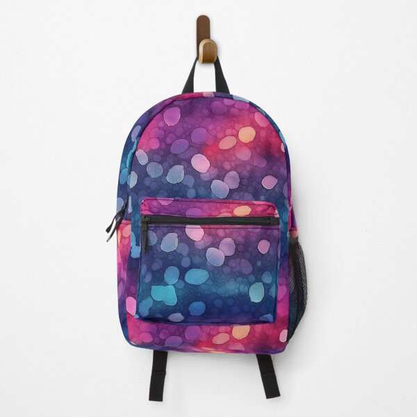 Item preview, Dark cosmic multicolor abstract watercolor designed and sold by DigitaICraft.