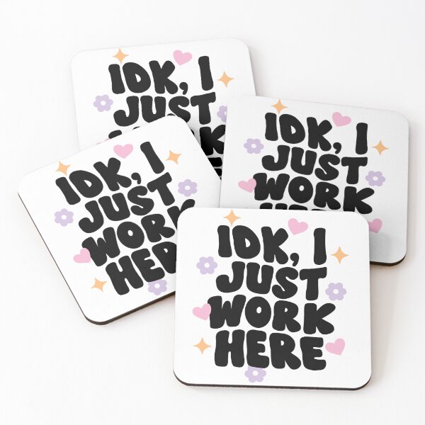 Item preview, I just work here designed and sold by RileyandRussell.