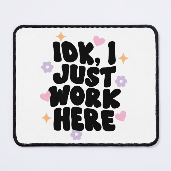 Item preview, I just work here designed and sold by RileyandRussell.
