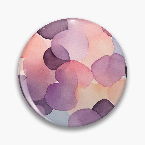 Item preview, Purple and pink multicolor abstract watercolor designed and sold by DigitaICraft.