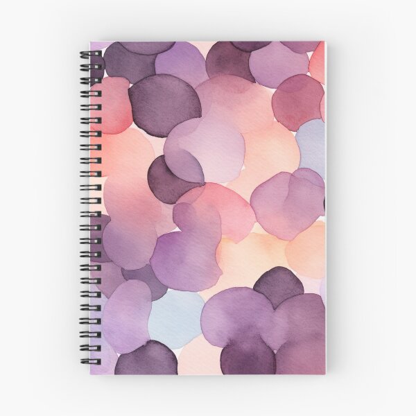 Item preview, Purple and pink multicolor abstract watercolor designed and sold by DigitaICraft.