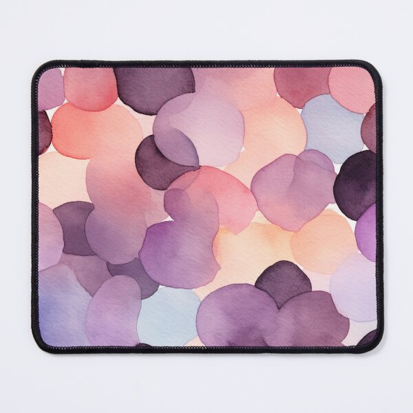 Item preview, Purple and pink multicolor abstract watercolor designed and sold by DigitaICraft.