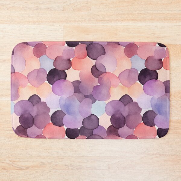 Item preview, Purple and pink multicolor abstract watercolor designed and sold by DigitaICraft.