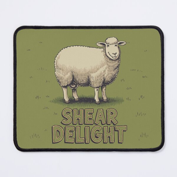 Item preview, Shear Delight - Sheep Shearing Word Play 002 designed and sold by TeesYouWant.