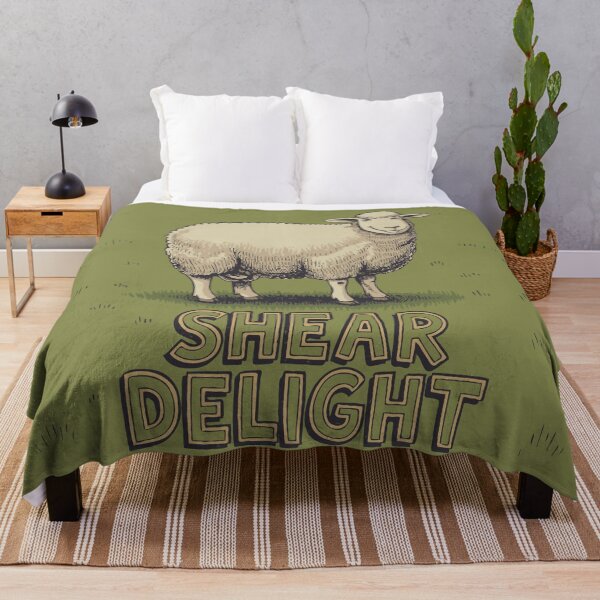 Item preview, Shear Delight - Sheep Shearing Word Play 002 designed and sold by TeesYouWant.