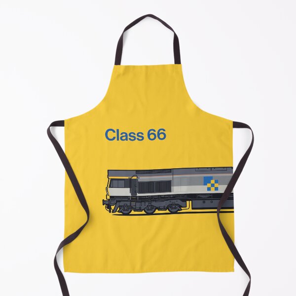 Item preview, Class 66 Freight Construction Yellow Train Side England UK designed and sold by VoodooCircus.