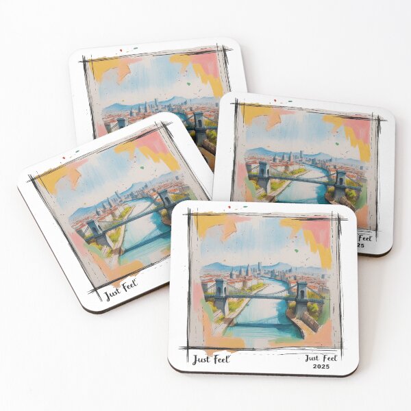Item preview, Just Feel – Golden Gate Bridge Minimalist Art designed and sold by Moss and Moon Studio.