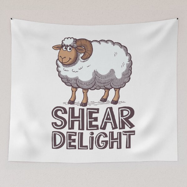 Item preview, Shear Delight - Sheep Shearing Word Play 003 designed and sold by TeesYouWant.