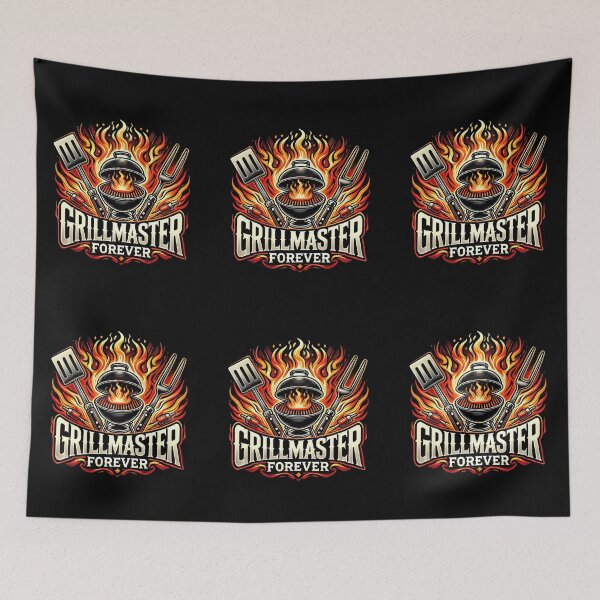 Item preview, Grill Master Forever BBQ Enthusiast Design designed and sold by TrendsLook.