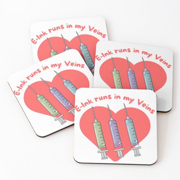 Item preview, E-Ink runs in my Veins designed and sold by The Angry Artist Store.