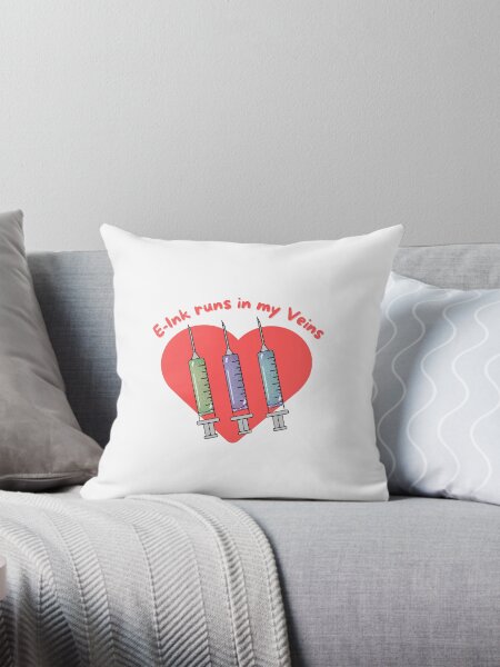 Item preview, E-Ink runs in my Veins designed and sold by The Angry Artist Store.