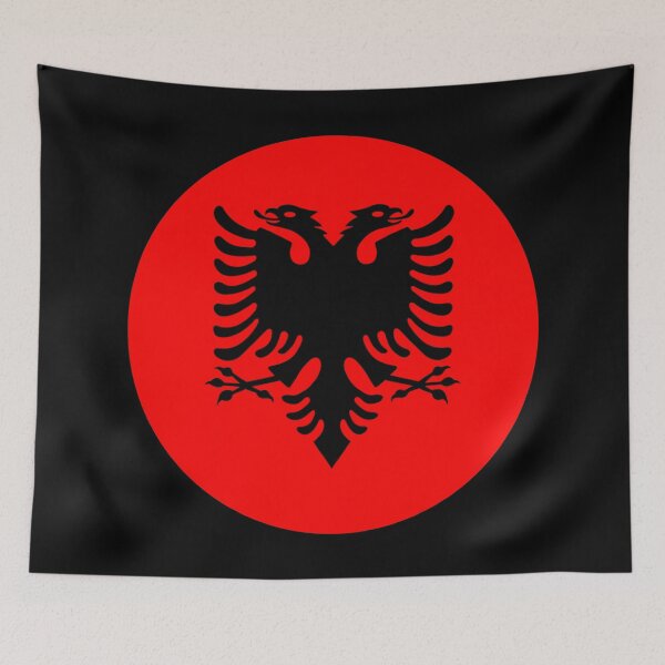 Item preview, Albania Flag designed and sold by USEFULART-Shop.