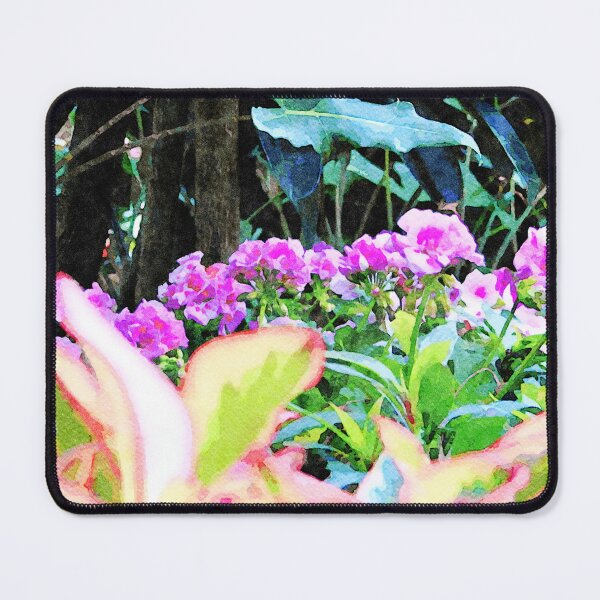 Item preview, Vibrant watercolor illustration of blooming garden flowers designed and sold by GestaltImagery.
