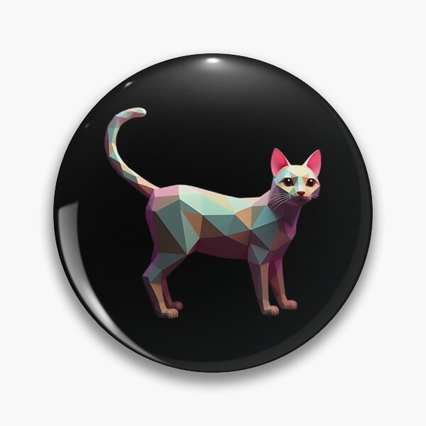 Item preview, Geometric Cat Art designed and sold by macadolie.