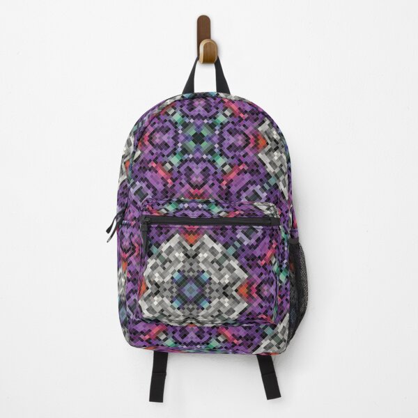 Item preview, Ornate geometric pattern and artfully abstract multicolored background designed and sold by Pixeeless.