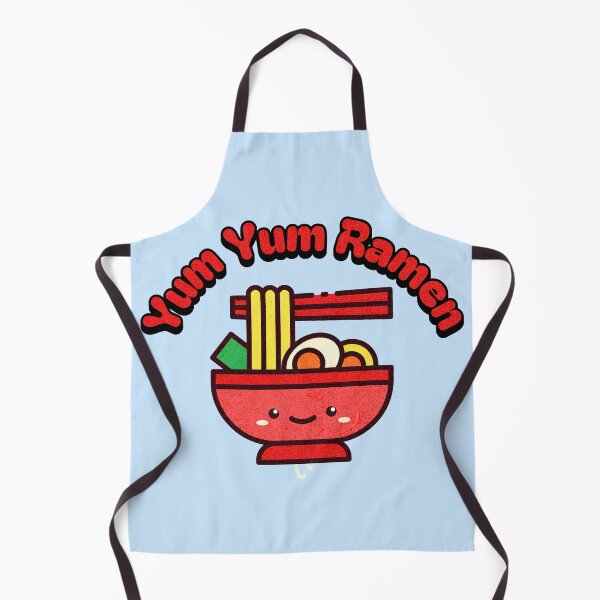 Artikelvorschau, Raman-Schüssel im Kawaii-Stil – Yum Yum Ramen entworfen und verkauft von Double7Designs.