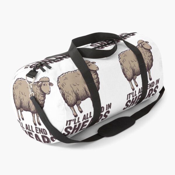 Item preview, All End In Shears - Sheep Shearing Word Play 002 designed and sold by TeesYouWant.