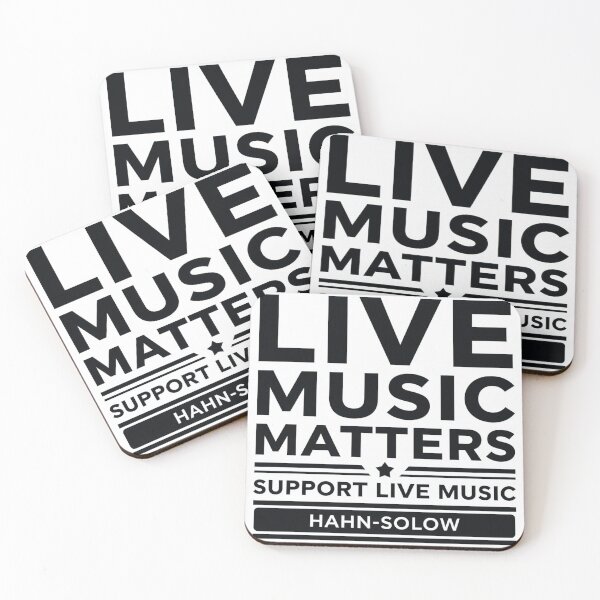 Item preview, Live Music Matters designed and sold by HahnSolow.