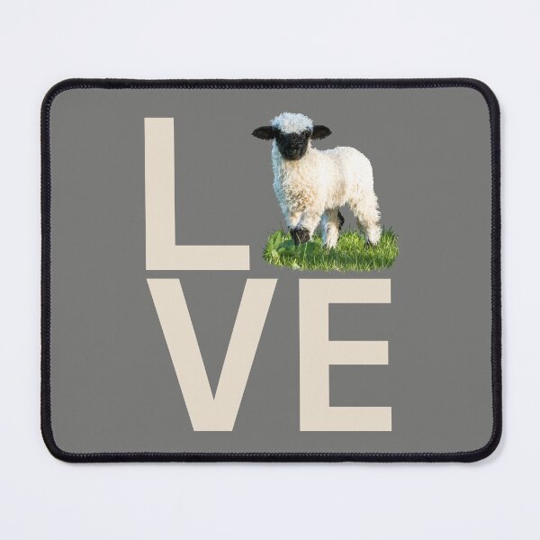 Item preview, LOVE Valais Blacknose Sheep designed and sold by Jane Stanley Photography.