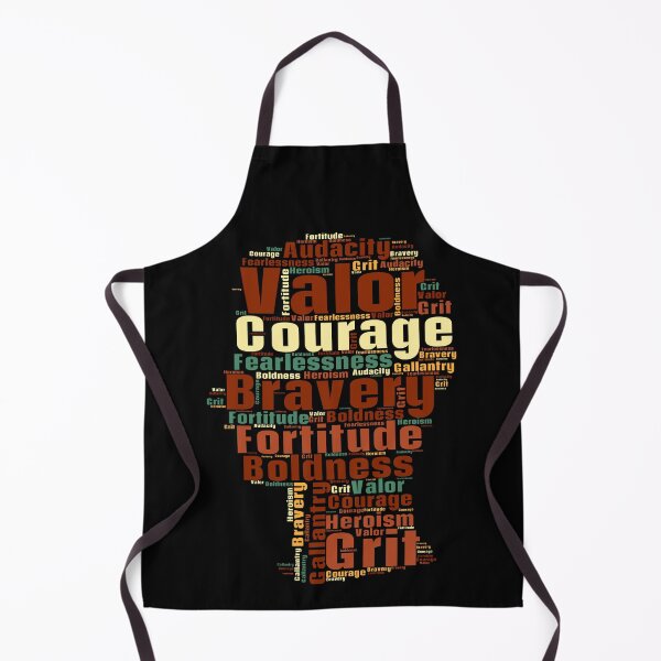 Item preview, A Colorful Word Cloud With The Descriptions of a Courage designed and sold by TymekStore.