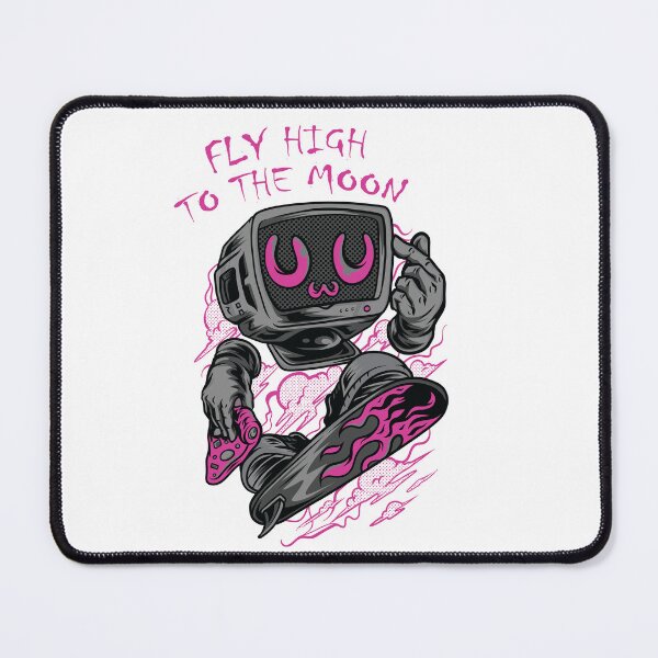 Item preview, Playful Cartoon Character with Retro Monitor designed and sold by Richstd.