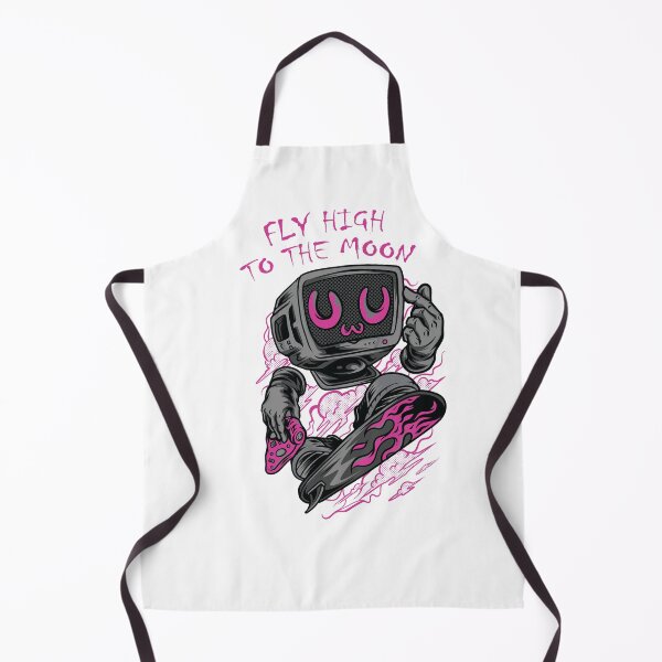 Item preview, Playful Cartoon Character with Retro Monitor designed and sold by Richstd.