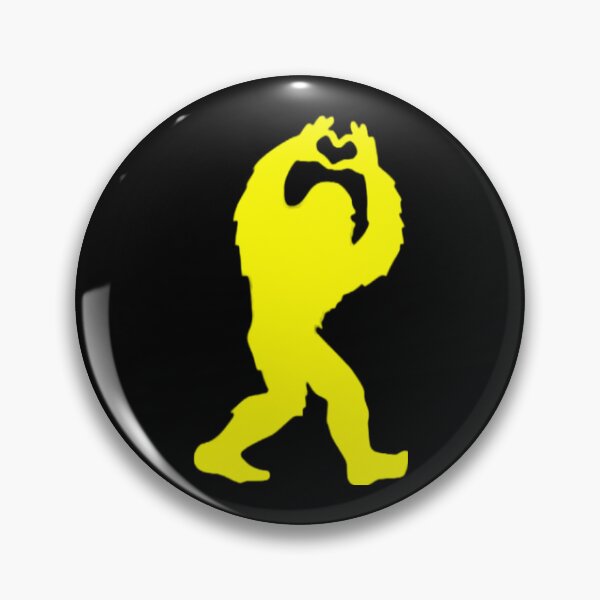 Item preview, Bigfoot Sasquatch Yellow Heart Hands  designed and sold by SteezeeStore.