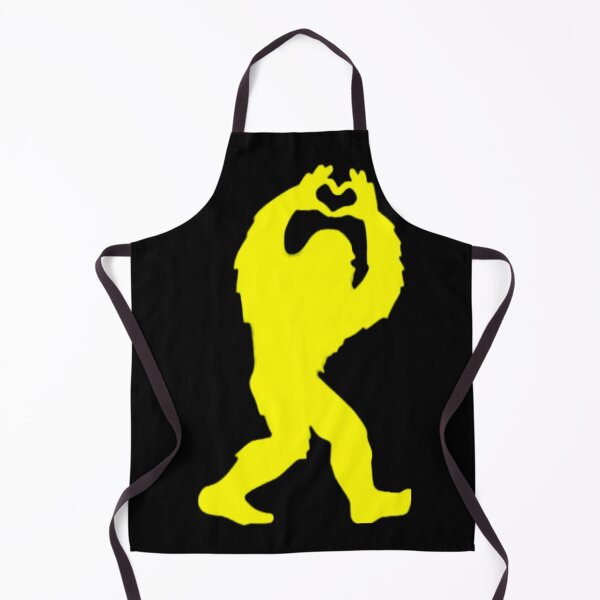 Item preview, Bigfoot Sasquatch Yellow Heart Hands  designed and sold by SteezeeStore.