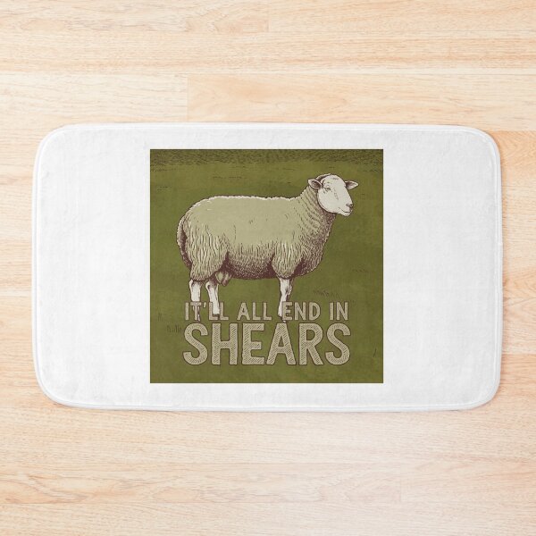Item preview, All End In Shears - Sheep Shearing Word Play 001 designed and sold by TeesYouWant.