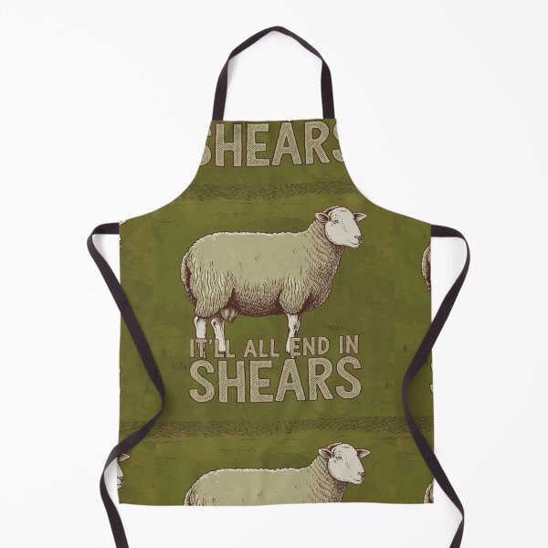 Item preview, All End In Shears - Sheep Shearing Word Play 001 designed and sold by TeesYouWant.