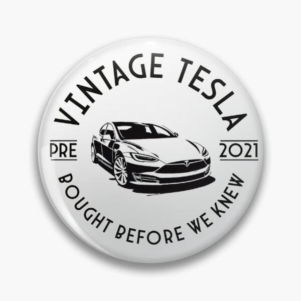Item preview, Vintage Tesla bumper sticker designed and sold by frozencoco.