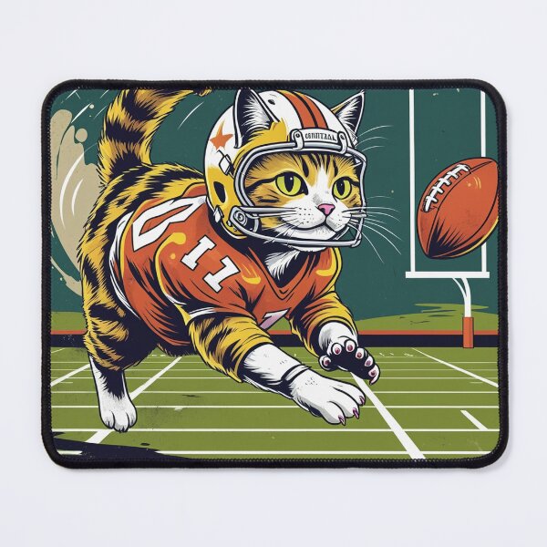 Item preview, Gridiron Cat: Feline Football Champion designed and sold by ColorVibre.