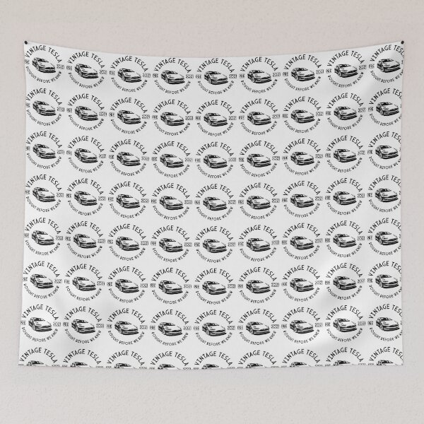 Item preview, Vintage Tesla bumper sticker designed and sold by frozencoco.