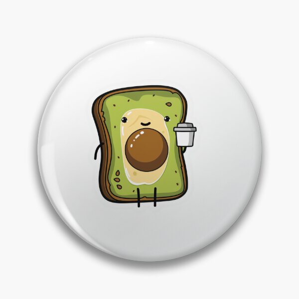 Item preview, Funny Smug Avocado Toast Sticker designed and sold by Socool101.