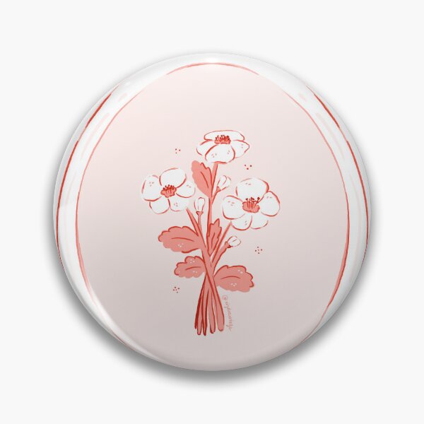 Item preview, Beautiful picture frame with pink flower bouquet designed and sold by rizdrawings.
