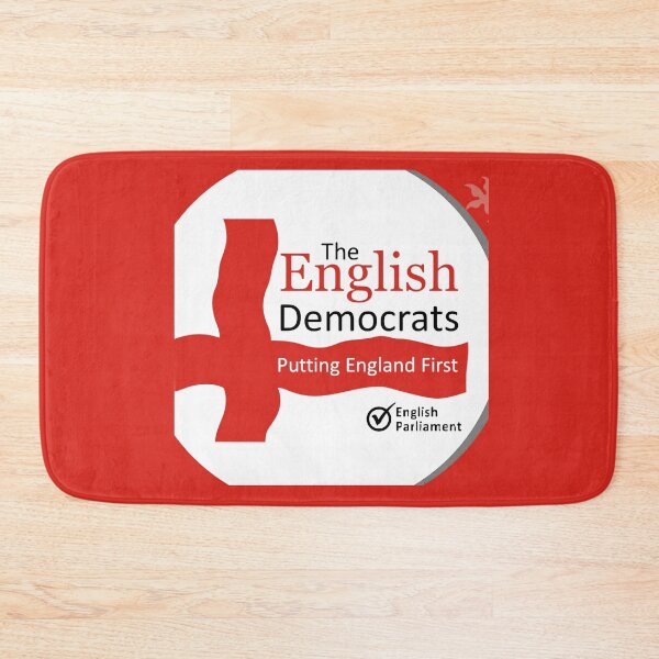 Item preview, English Democrats Party United Kingdom Logo designed and sold by Beluga Cat.
