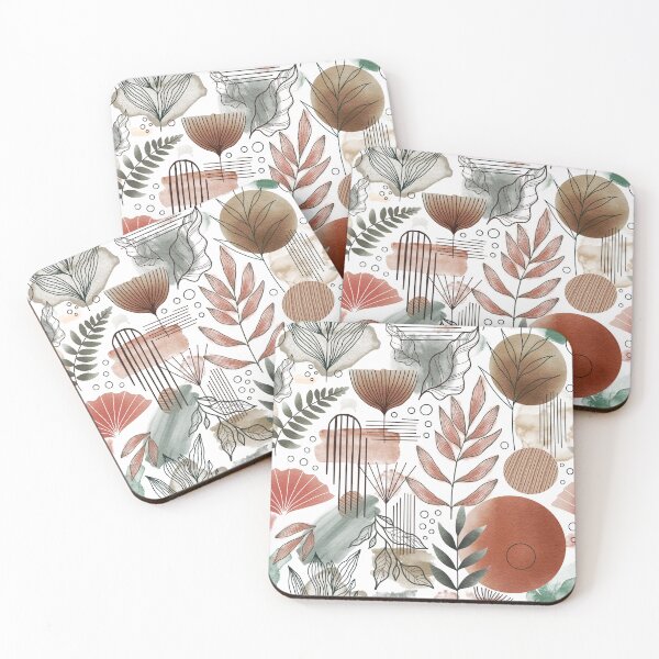 Item preview, plant pattern, pastel pattern, watercolor designed and sold by Tetiana Pohurska.