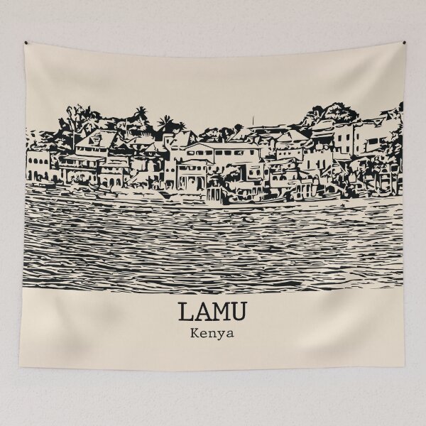 Item preview, Lamu - Kenya designed and sold by Lakeric Cityscapes.