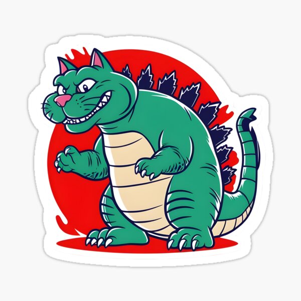 Item preview, Catzilla smile designed and sold by oatterman.