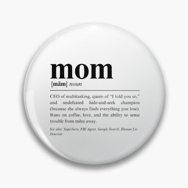 Aperçu de l'œuvre Impression de définition de maman drôle - Cadeau de maman multitâche pour la fête des mères créée et vendue par melsbtw.